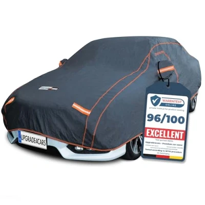 Afbeelding van Upgrade4cars Autoafdekking Outdoor volledige garage ademend &amp; waterdicht Auto dekzeil compleet voor alle seizoenen Plane Universal SUV Grootte: M 432 * 185 145 cm