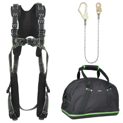 Afbeelding van Kratos Valbeveiliging Harnas Complete Set Comfort 1x Haak S L