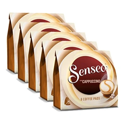 Afbeelding van Senseo Cappuccino, nieuw design, nieuwe compositie, 5 stuks, x 8 koffiepads
