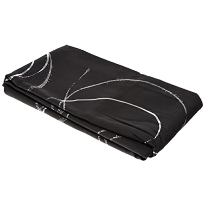 Image de Nappe en polyester Argent Bully anthracite 150 x 240 cm