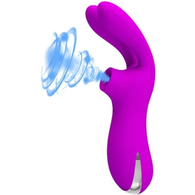 Afbeelding van Vibrator met Zuigfunctie Pretty Love Ralap Roze
