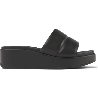Afbeelding van Camper Misia Muiltjes, Dames, Maat: 39, Black Leer