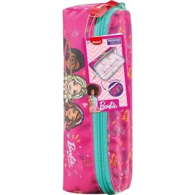 Image de Maped Trousse XXL polyester 300D rose Barbie