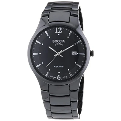 Afbeelding van Boccia Titanium 3572 02 Heren Horloge