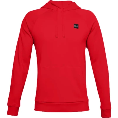 Afbeelding van Under Armour Rival Hoodie Hoodie, Heren, Maat: XL, Red
