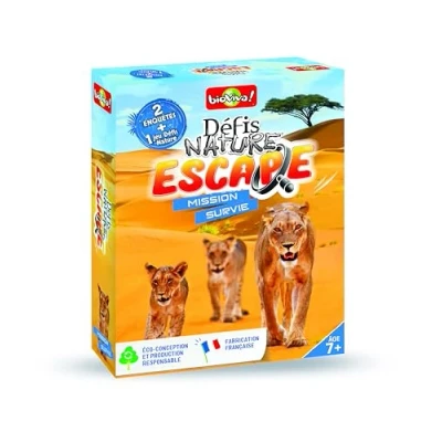Image de Jeu de cartes Bioviva Défis Nature Espace Mission survie