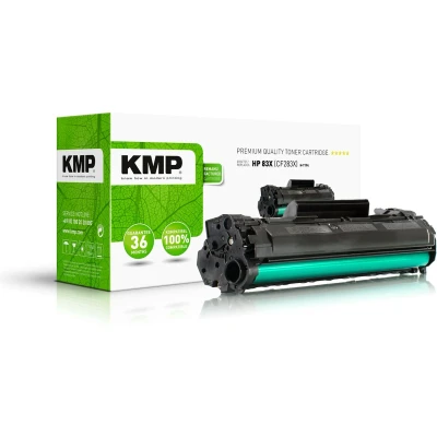 Afbeelding van KMP Toner vervangt HP 83X, CF283X Compatibel Zwart 2300 bladzijden H T194 2526,3000