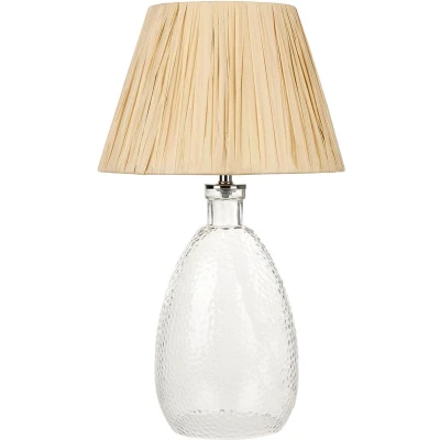 Afbeelding van Beliani BLANCO Tafellamp Natuurlijk Glas