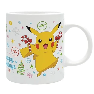 Afbeelding van THE GOOD GIFT Pokemon mok Pikachu Kerstmis