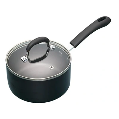 Afbeelding van Masterclass Steelpan Heavy Duty 1,4 Liter 16 Cm Aluminium Zwart