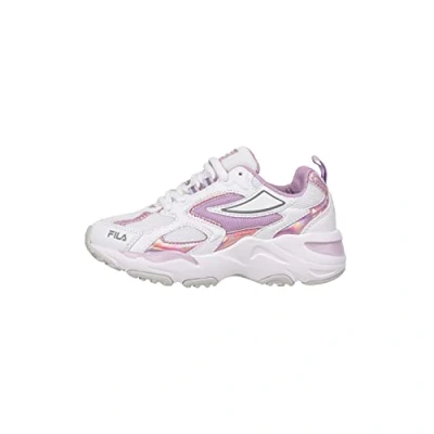 Afbeelding van FILA Uniseks kinderen Cr cw02 Ray Tracer, White Fair Orchid, 31 EU, Orchid