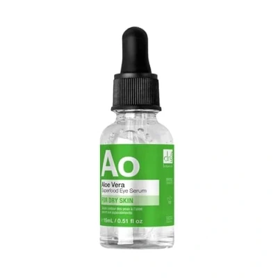 Afbeelding van Dr Botanicals Aloë Vera Oogserum, 15 ml Oogserum voor donkere kringen en zwellingen Hydraterende rustgevende formule zwelling Vermindert fijne lijntjes