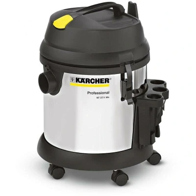 Afbeelding van Kärcher 1.428 100.0 NT 27/1 Me *EU Stof waterzuiger roestvrijstalen reservoir met stootrand alleszuiger zonder en of zak