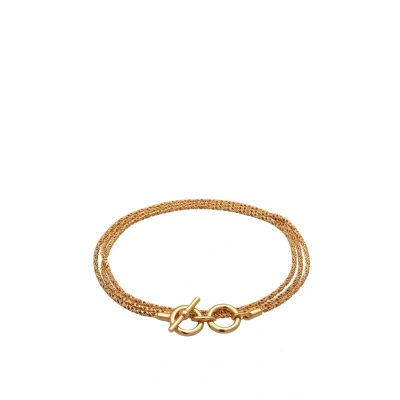 Afbeelding van KUZZOI Heren Armband T Bone Massief Robuust Geoxideerd Koord Ketting in 925 Sterling Zilver
