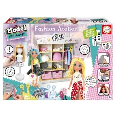 Afbeelding van MY MODEL POP DESIGN FASHION ATELIER EDUCA Stylingspel 19350