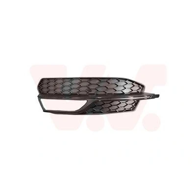 Afbeelding van VAN WEZEL 0336593 Bumper Grill met gat(en) voor mistlampen Links AUDI: A3 Sportback, Hatchback