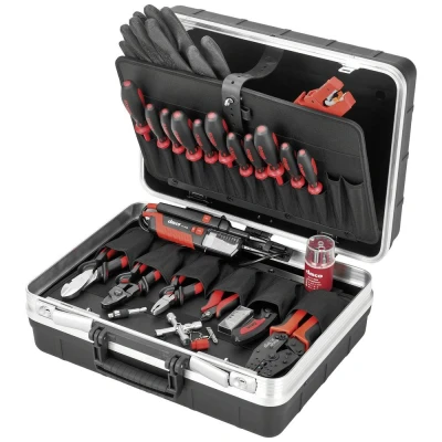Afbeelding van Cimco Gereedschapskoffer (met inhoud) 24 delig (l x b h) 395 455 205 mm