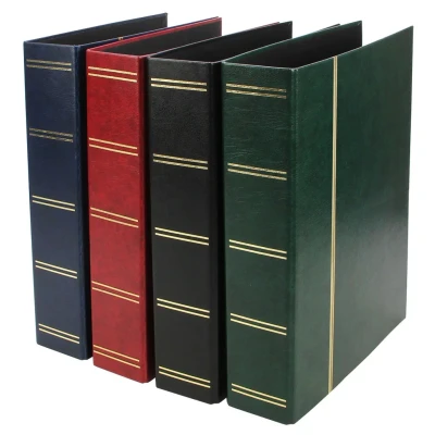 Afbeelding van Safe Safe, Compact A4, Classic Insteekalbum (4 rings) incl. 10 bladen Blauw afm: 270x315x68 mm. per st.