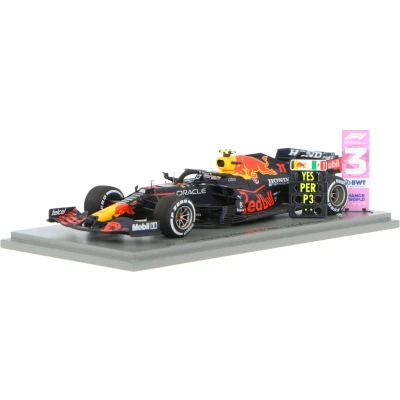 Afbeelding van Red Bull Racing RB16B Spark Modelauto 1:43 2021 Sergio Pérez Honda S7850 Mexico GP