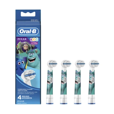 Afbeelding van Oral B Kids Opzetborstels Met 4 Willekeurige Disney Best of Pixar figuren, Stuks