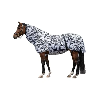 Afbeelding van HKM Eczeem Deken Zebra Wit/Zwart 115/165