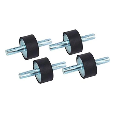 Afbeelding van Keenso 4 stuks anti vibratie rubberen schokdempers, houders, 30 x 15 M8 23 isolator monteert luchtcompressor pomp schokdemper met schroeven