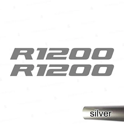 Afbeelding van 2 stuks lijm R1200, compatibel met Motorrad R1200GS Adventure R 1200 GS motorfietsen (zilver)