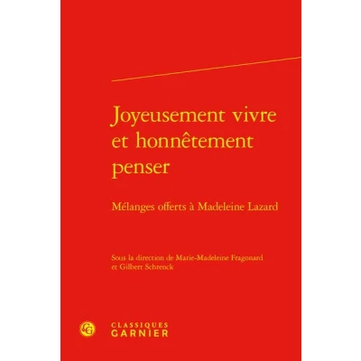 Image de Joyeusement vivre et honnêtement penser