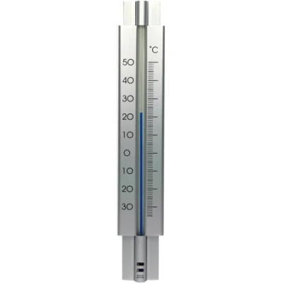 Afbeelding van Design thermometer metaal 29 cm