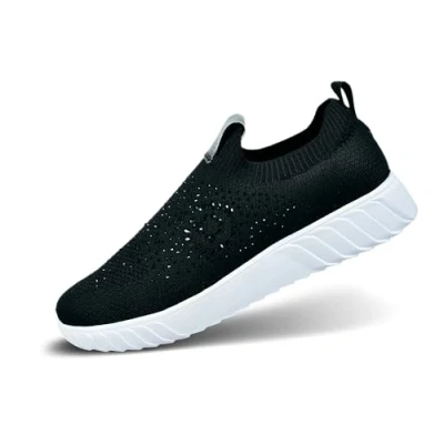Afbeelding van bugatti Instappers, Dames, Maat: 39, Black/metallics Textiel