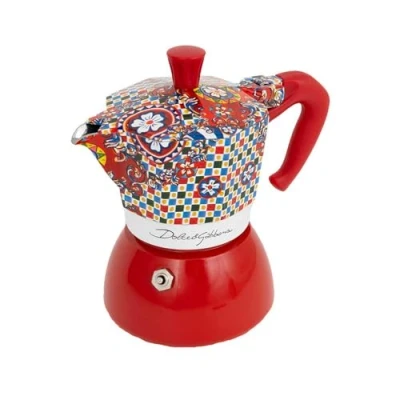 Afbeelding van Bialetti Koffiezetapparaat Moka Induction Dolce Gabbana 4 kopjes
