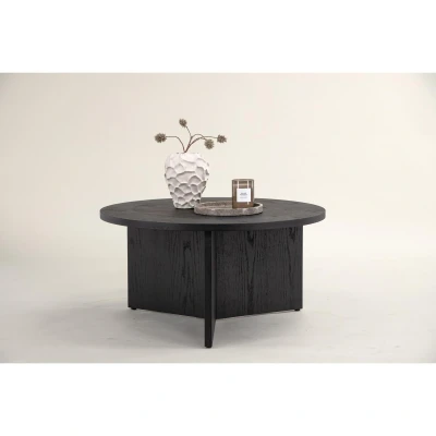 Afbeelding van Emanuela ronde salontafel ø65 cm zwart