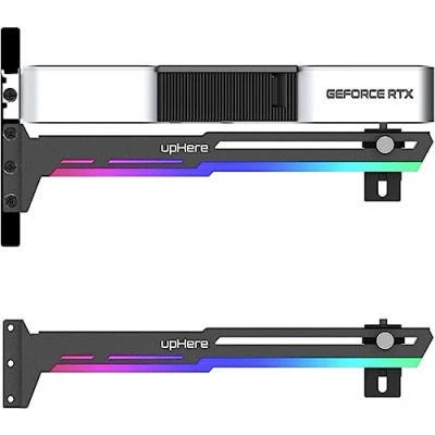 Afbeelding van Graphics Card Holder RGB Videokaart Houder GPU Beugel ondersteuning