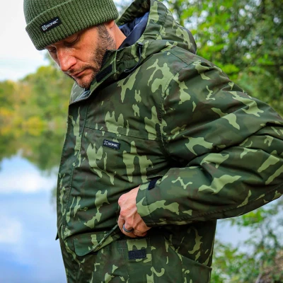 Afbeelding van Sonik Heavy Weight Camo Padded Jacket L Vis jas