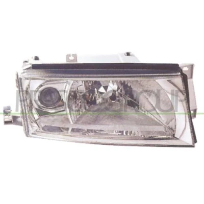Afbeelding van PRASCO SK0224903 Koplampen rechts H4, H3 Met mistlampen voor rechtsrijdend verkeer elektromotor, lamphouder regelmotor LWR