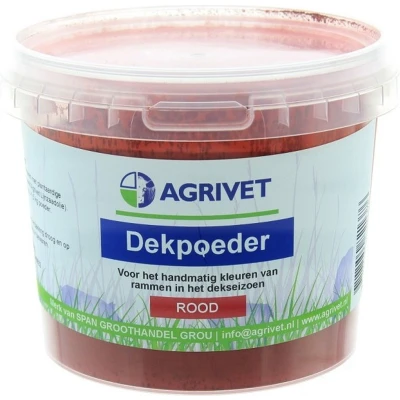 Afbeelding van Dekpoeder Rood