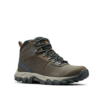 Afbeelding van Columbia Newton Ridge PLUS II Waterproof Outdoorschoenen, Heren, Maat: 42.5, Brown Leer/ synthetisch