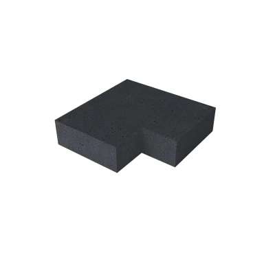 Afbeelding van Massief hoek binnen Carbon 60/60 x 37 15 cm Gardenlux