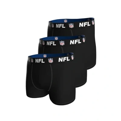 Afbeelding van NFL Shield Lot de 3 boxers Noir XL