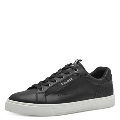 Afbeelding van s.Oliver Heren Sneaker Low 5 13652 44 Sneakers voor heren, zwart., 41 EU
