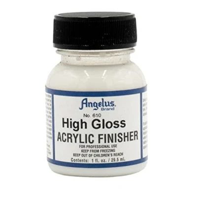 Afbeelding van Angelus Acrylic Finisher Vernis voor leerverf Hoogglans afwerking 29,5ml