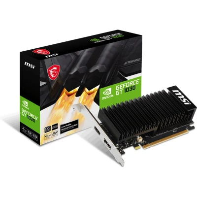 Afbeelding van MSI GeForce GT 1030 4GHD4 LP OC NVIDIA 4 GB GDDR4