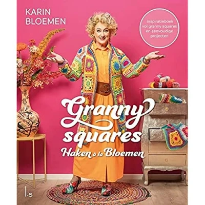 Afbeelding van Kosmos Boek Haken à la Bloemen: Granny squares Karin Bloemen
