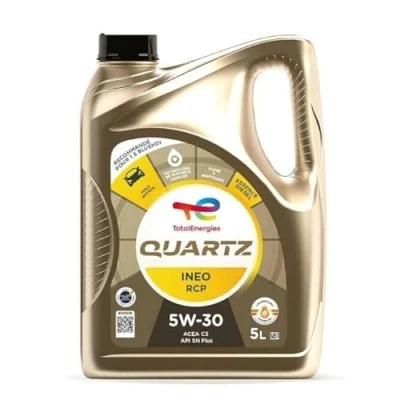 Afbeelding van TERAM LOISIRS Autoolie, compatibel met TOTAL QUARTZ INEO RCP 5 W 30/5 liter / ACEA C3 API SN Plus nieuw Frankrijk