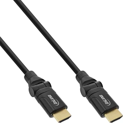 Afbeelding van InLine HDMI (Type A) (0.50 m, HDMI), Videokabel
