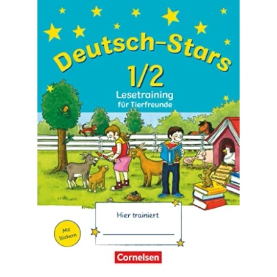 Afbeelding van Deutsch Stars 1./2. Schuljahr. Lesetraining für Tierfreunde