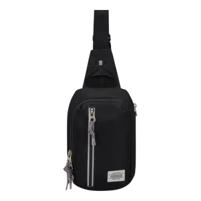 Afbeelding van American Tourister Crossbodytas Brightup sling bag Black 3 l
