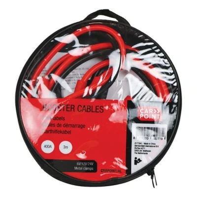 Afbeelding van Startkabels 25mm2 350A Met Geïsoleerde Klemmen TUV 3,5m