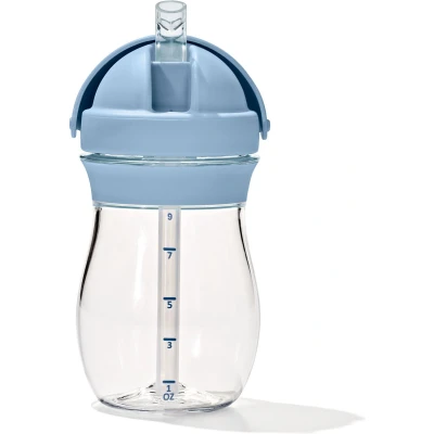 Afbeelding van OXO tot Transitions Rietjesbeker Drinkbekers Drinkbeker met rietje baby 250 ml Dusk