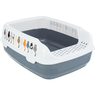 Afbeelding van Trixie Kattenbak Delio Grijs / Wit 48X35X20 CM